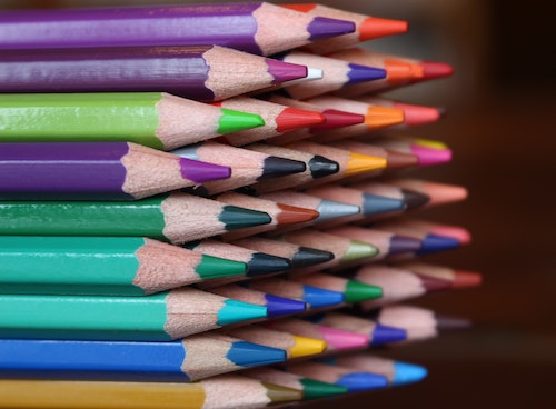 Emotional Intelligence colored pencils