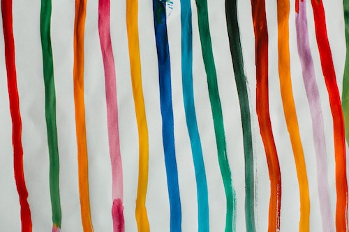 colored lines