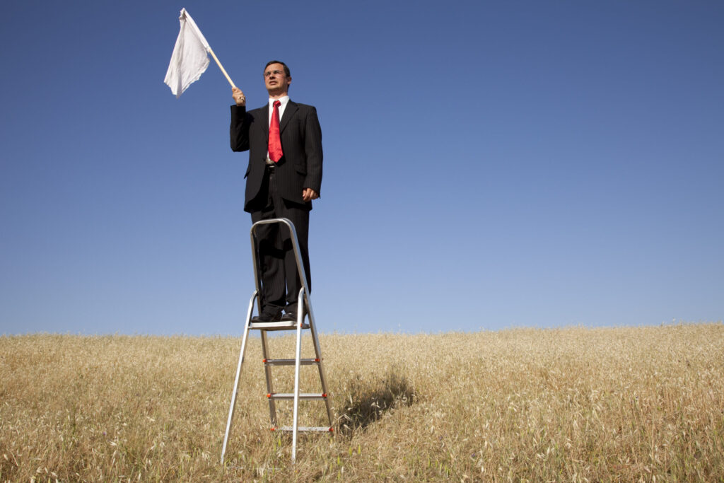 Man with Flag