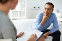 A person being coached