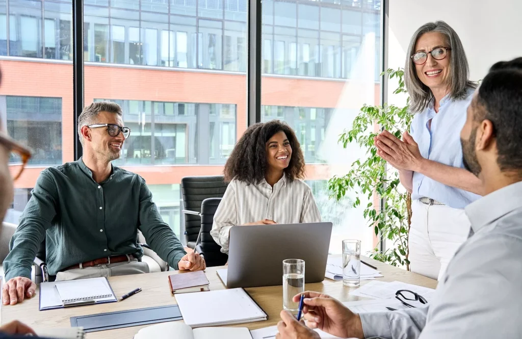 Office Politics: Discussing with a Team