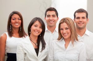 Successful Offsite Young Professionals