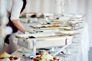 Catering setup