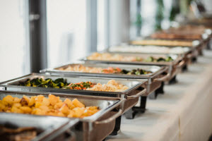 Catering food