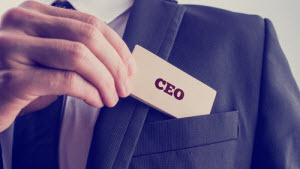 CEO business card