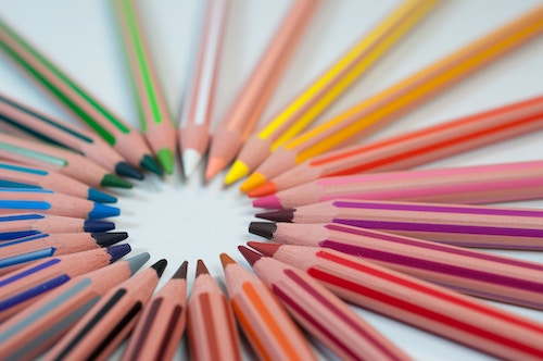 colour pencils