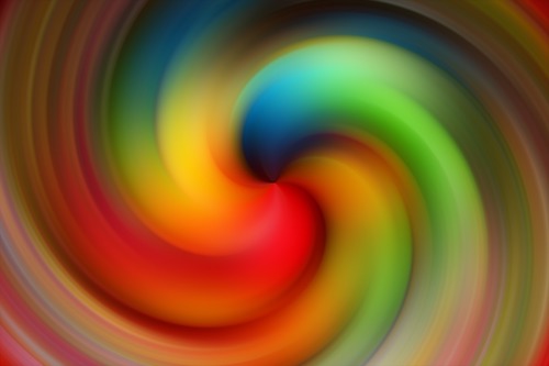 Colorful swirl