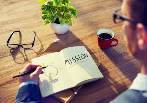 A person writing about his Mission