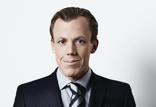 Smiling businessman