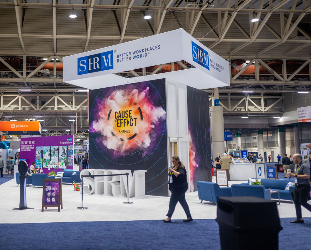SHRM booth